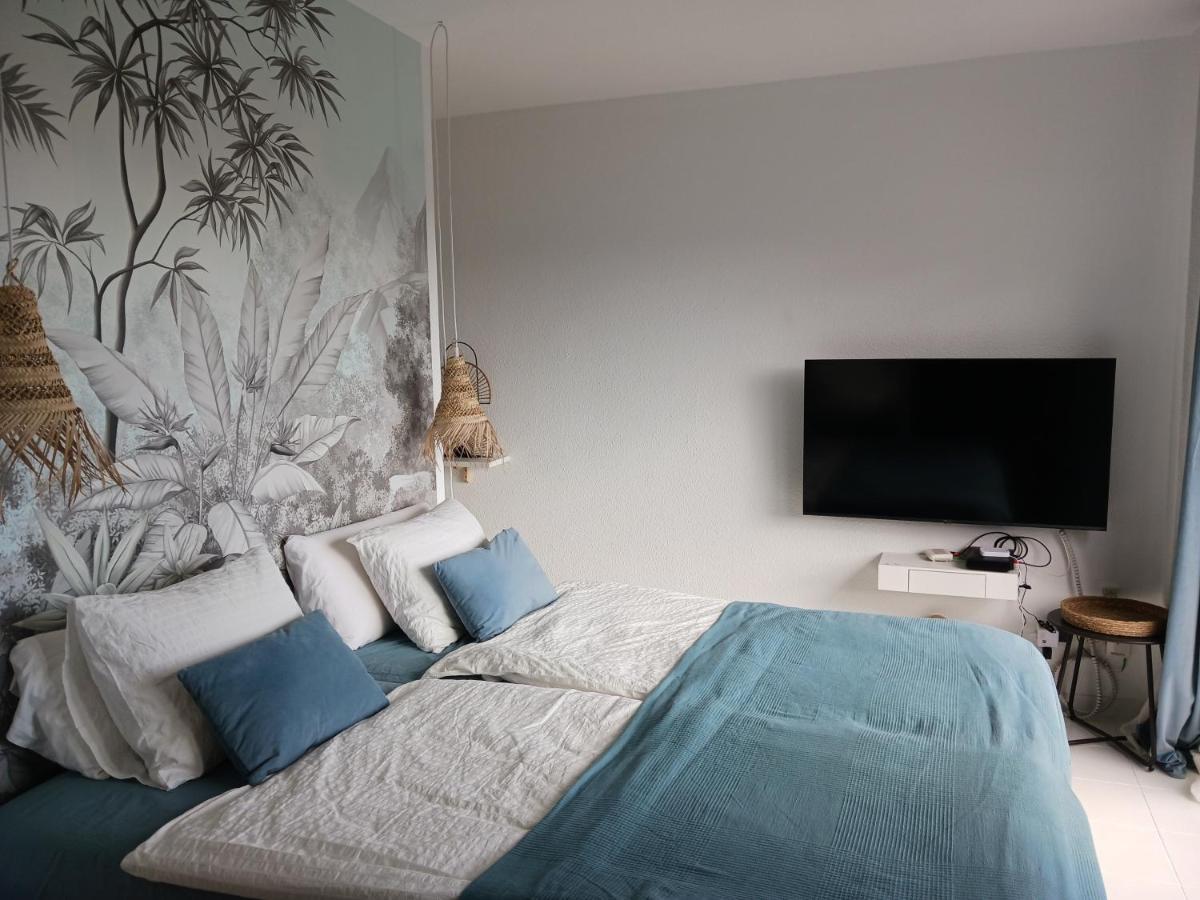 Chillout Studio Albatros In Toller Anlage Mit Pool 圣米格尔德阿沃纳 外观 照片