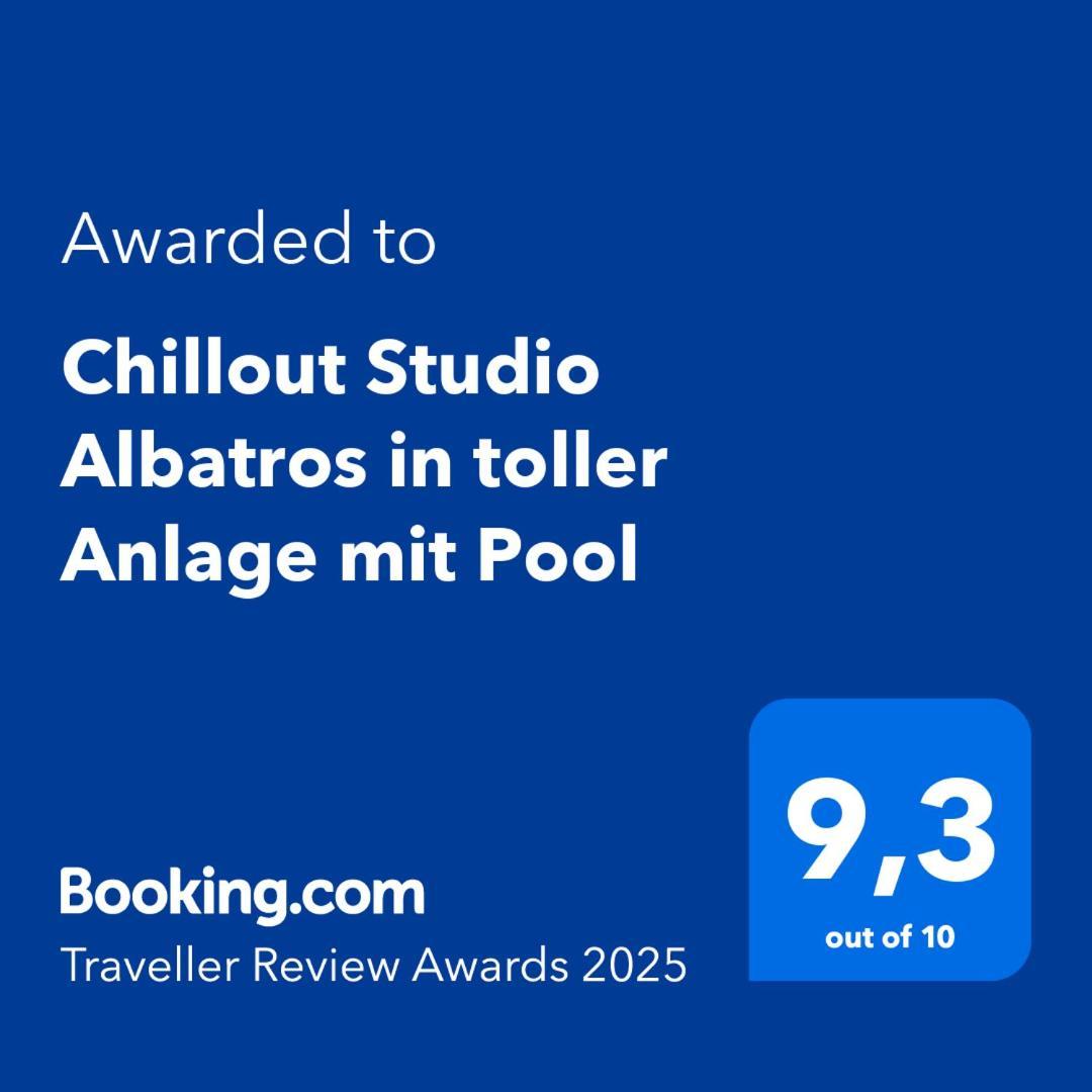Chillout Studio Albatros In Toller Anlage Mit Pool 圣米格尔德阿沃纳 外观 照片